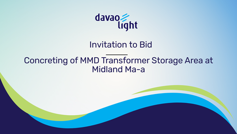 INVITATION TO BID: CONCRETING OF MMD TRANSFORMER STORAGE AREA AT MIDLAND MA-A