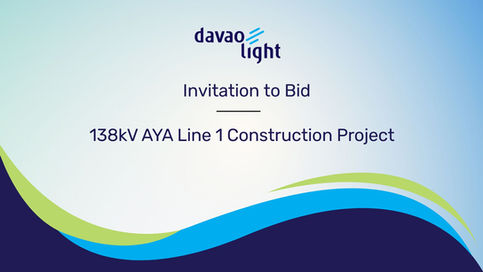 INVITATION TO BID: 138kV AYA Line 1 Construction Project