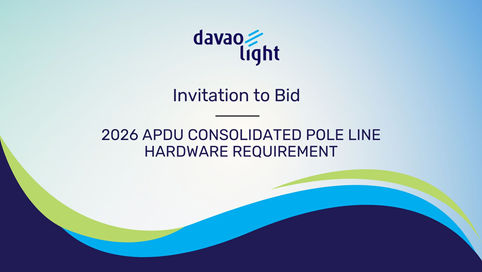 INVITATION TO BID - 2026 APDU CONSOLIDATED POLE LINE HARDWARE REQUIREMENT