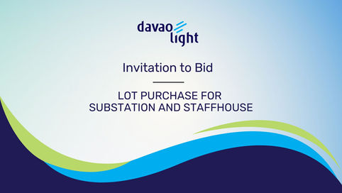 Invitation to Bid: Lot Purchase for Substation and Staffhouse