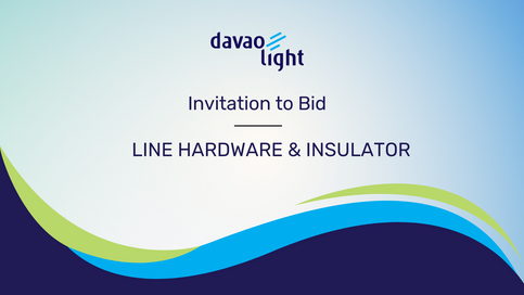 INVITATION TO BID - LINE HARDWARE AND INSULATOR