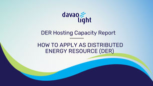 HOW TO APPLY AS DISTRIBUTED ENERGY RESOURCE (DER) 
