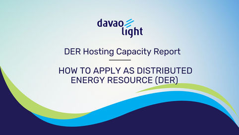 HOW TO APPLY AS DISTRIBUTED ENERGY RESOURCE (DER)