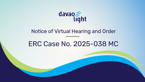 Notice of Virtual Hearing and Order for ERC Case No. 2025-038 MC
