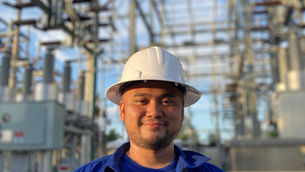 Engineer and father enjoy work-life balance
