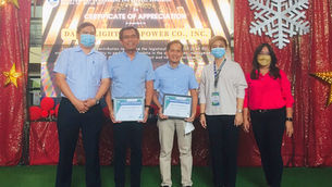 DENR XI recognizes Davao Light for its contribution to the environment