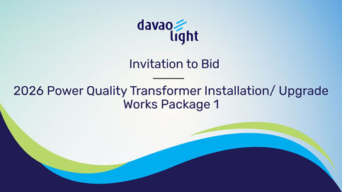 INVITATION TO BID: 2026 POWER QUALITY TRANSFORMER INSTALLATION/ UPGRADE WORKS PACKAGE 1