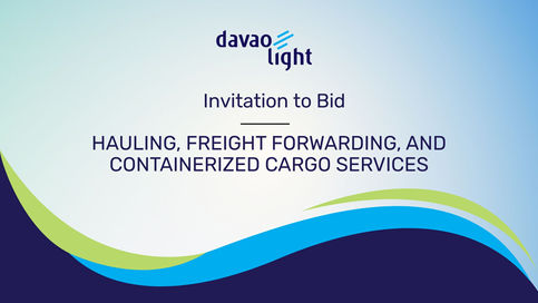 INVITATION TO BID: HAULING, FREIGHT FORWARDING, AND CONTAINERIZED CARGO SERVICES