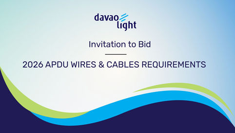 INVITATION TO BID: 2026 APDU WIRES & CABLES REQUIREMENTS